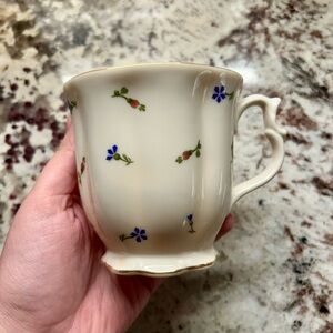 Nantucket Home Floral Cream Teacup
